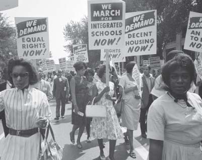 Civil Rights protest