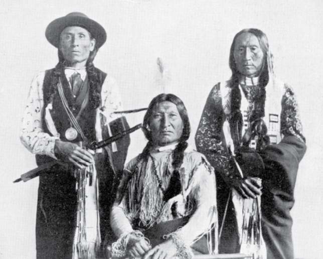 Native American Men Posing for a Photo