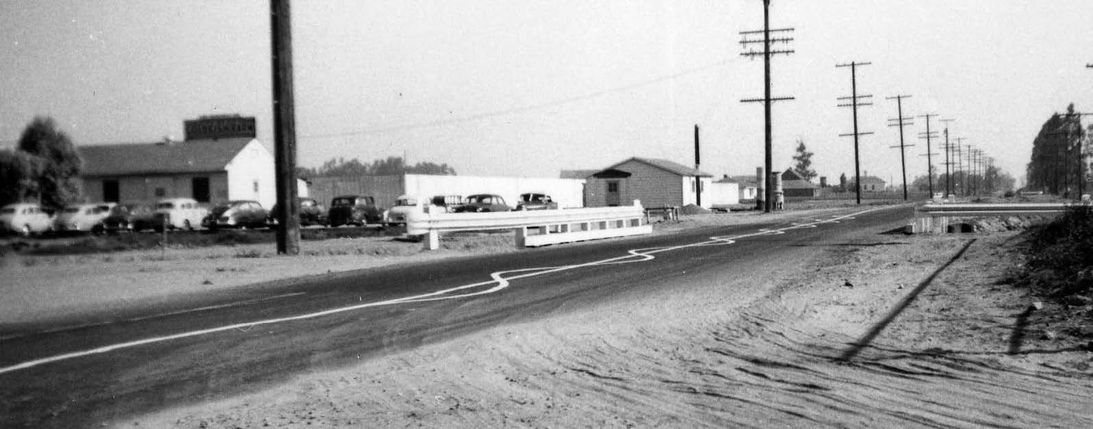 Westminster main street in 1943
